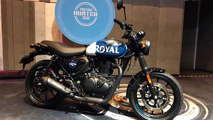 Royal Enfield Hunter 350, Motor Lincah Berdesain Retro-Metro
