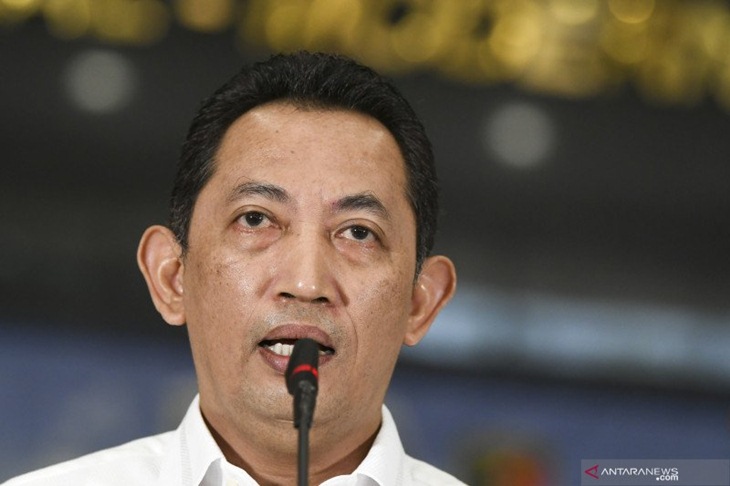 Kabareskrim Polri Komjen Pol. Listyo Sigit Prabowo. ANTARA FOTO/Galih Pradipta/aww.