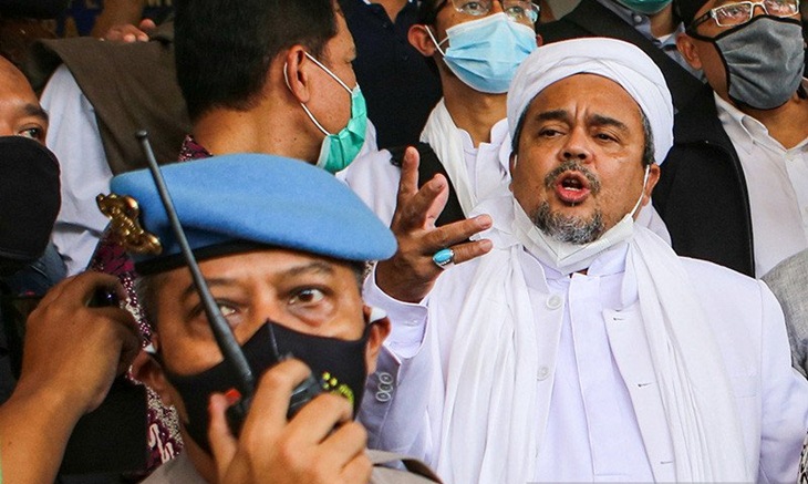 Polri Bantah Rizieq Shihab Sakit Kritis di Penjara