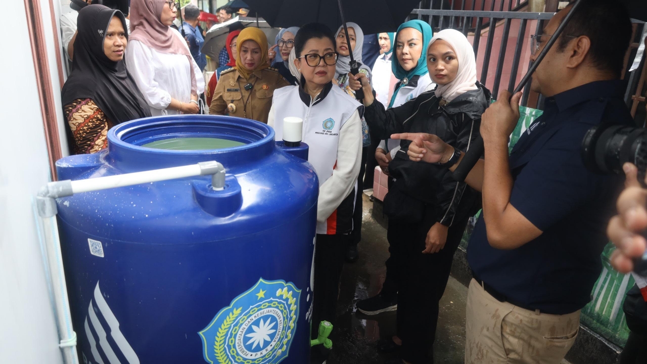 PAM Jaya Bagikan 2.000 Toren Air Gratis untuk Warga Jakarta hingga 2026