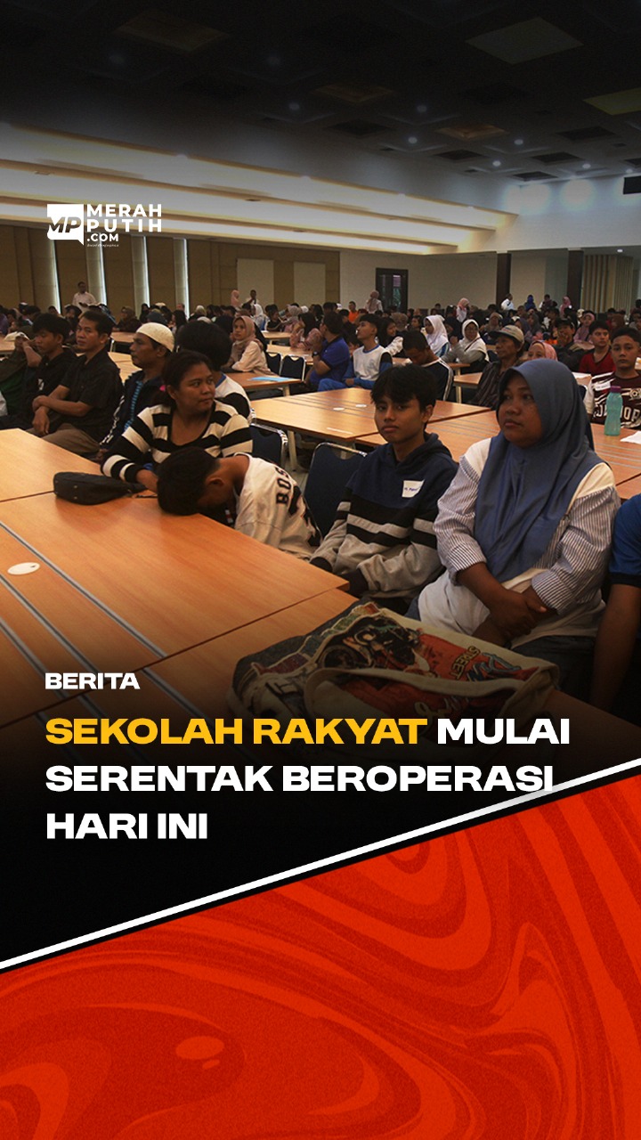 63 Sekolah Rakyat Mulai Aktif Hari Ini