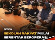 63 Sekolah Rakyat Mulai Aktif Hari Ini