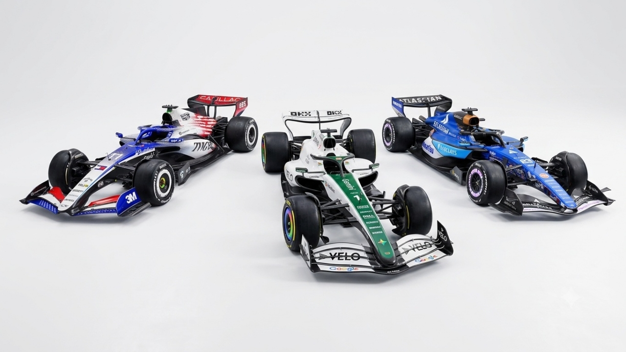 F1 GP Inggris 2026: Makna di Balik Livery Spesial Williams, McLaren, dan Cadillac