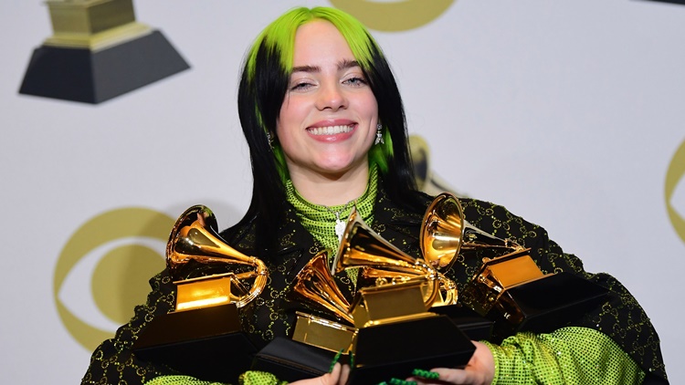 Sabet 5 Piala Grammy Awards 2020, Billie Eilish: Terima Kasih Penggemar