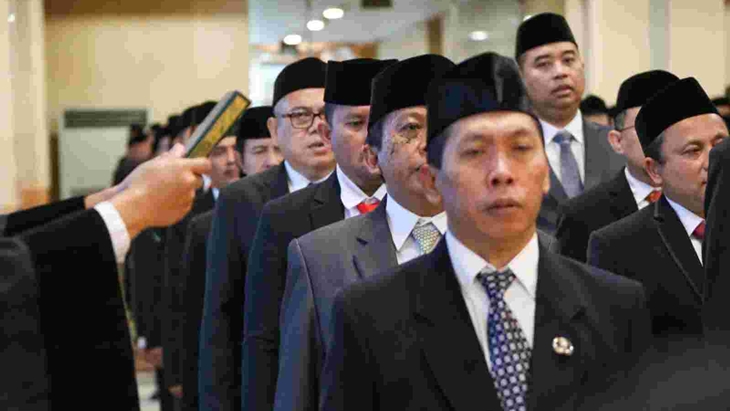 Lantik 607 Pejabat DKI, Sekda Minta Semua Sukseskan Pemilu 2024