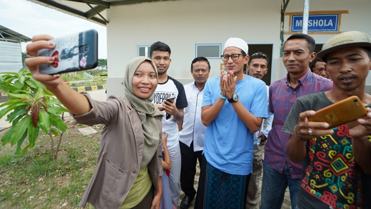 Mampir di Rest Area KM 228A, Sandi Ingin UMKM Maju