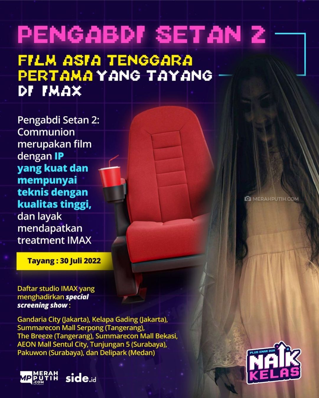Pengabdi Setan 2, Film Asia Tenggara Pertama Yang Tayang Di Imax 