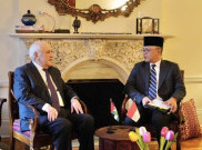 Menlu Sugiono Bicarakan Rencana Pengiriman Pasukan ke Wakil Tetap Palestina di PBB