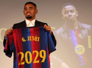 Gabriel Jesus Diprediksi Bisa Cetak 10-15 Gol Semusim di Barcelona