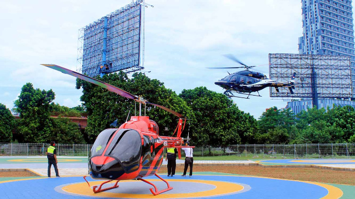 Mudik ke Bandung Enggak Pakai Macet? Helikopter lah Solusinya