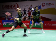 Bagas/Fikri dan Sabar/Reza Lolos ke 16 Besar Indonesia Masters 2024