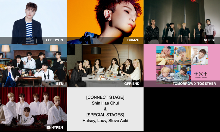 Konser virtual tahun baru. (Foto Weverse)