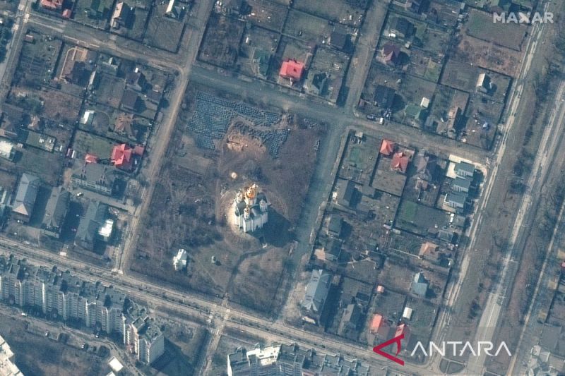 Kuburan Massal Ditemukan di Daerah Berjarak 37 Kilometer dari Kiev