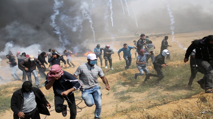Demo di Jalur Gaza