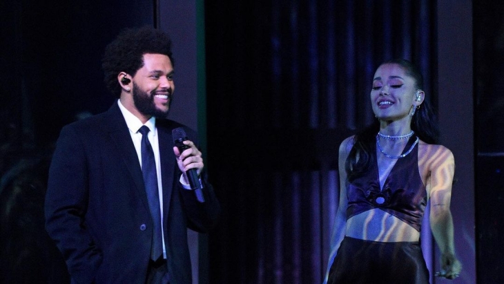 Ariana Grande dan The Weeknd Sukses Buka iHeartRadio Music Awards 2021