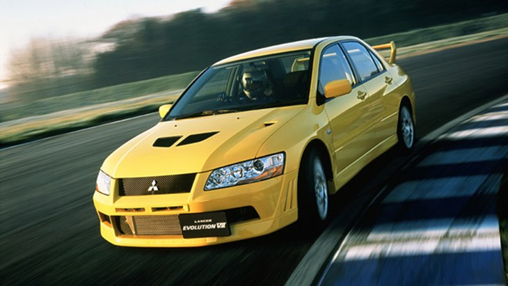 mobil mitsubishi lancer evo vii