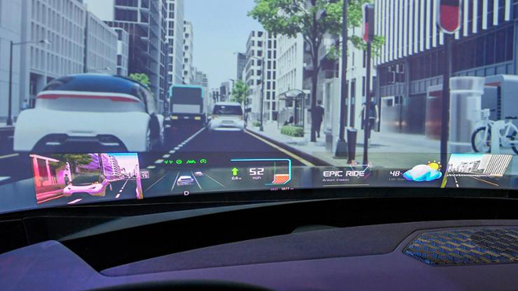 Hyundai Mobis Teknologi Holografis Futuristik di CES 2025, Bisa Tampilkan Navigasi di Kaca Depan Mobil