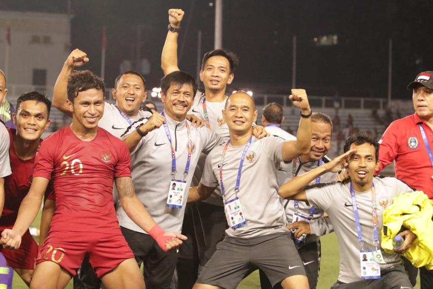 Indra Sjafri dan Timnas Indonesia U-23. Foto: PSSI