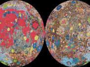 Menakjubkan, Inilah Peta Terbaru Bulan 