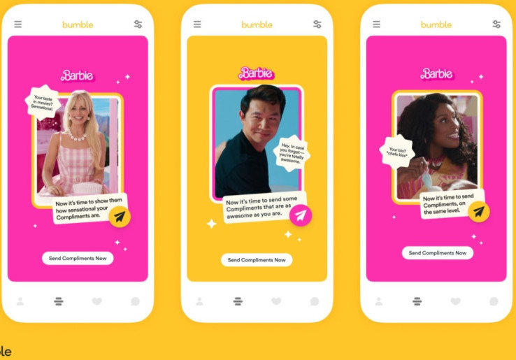 Ken dan Barbie jadi Pelatih Kencan di Bumble