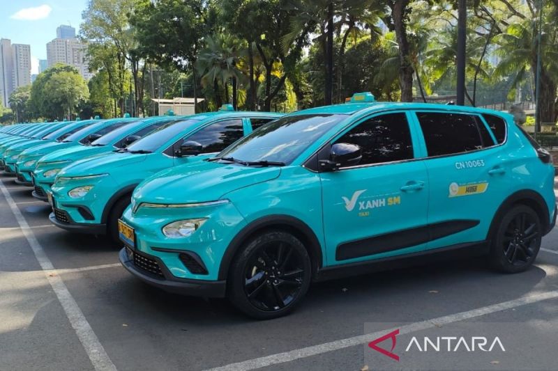 Taksi Listrik Vietnam Xanh SM Mulai Mengaspal di Jakarta, Cek Penampakannya