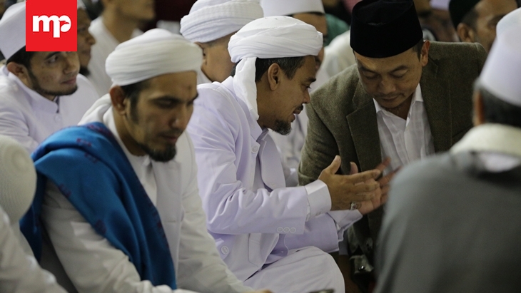 GNPF MUI Bertemu Presiden, FPI: Habib Rizieq Sangat Bersyukur