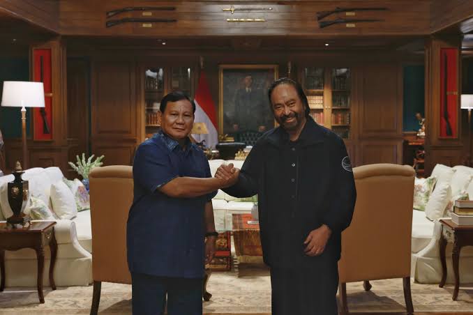 NasDem Klaim Hubungan Surya Paloh-Prabowo Makin Hangat