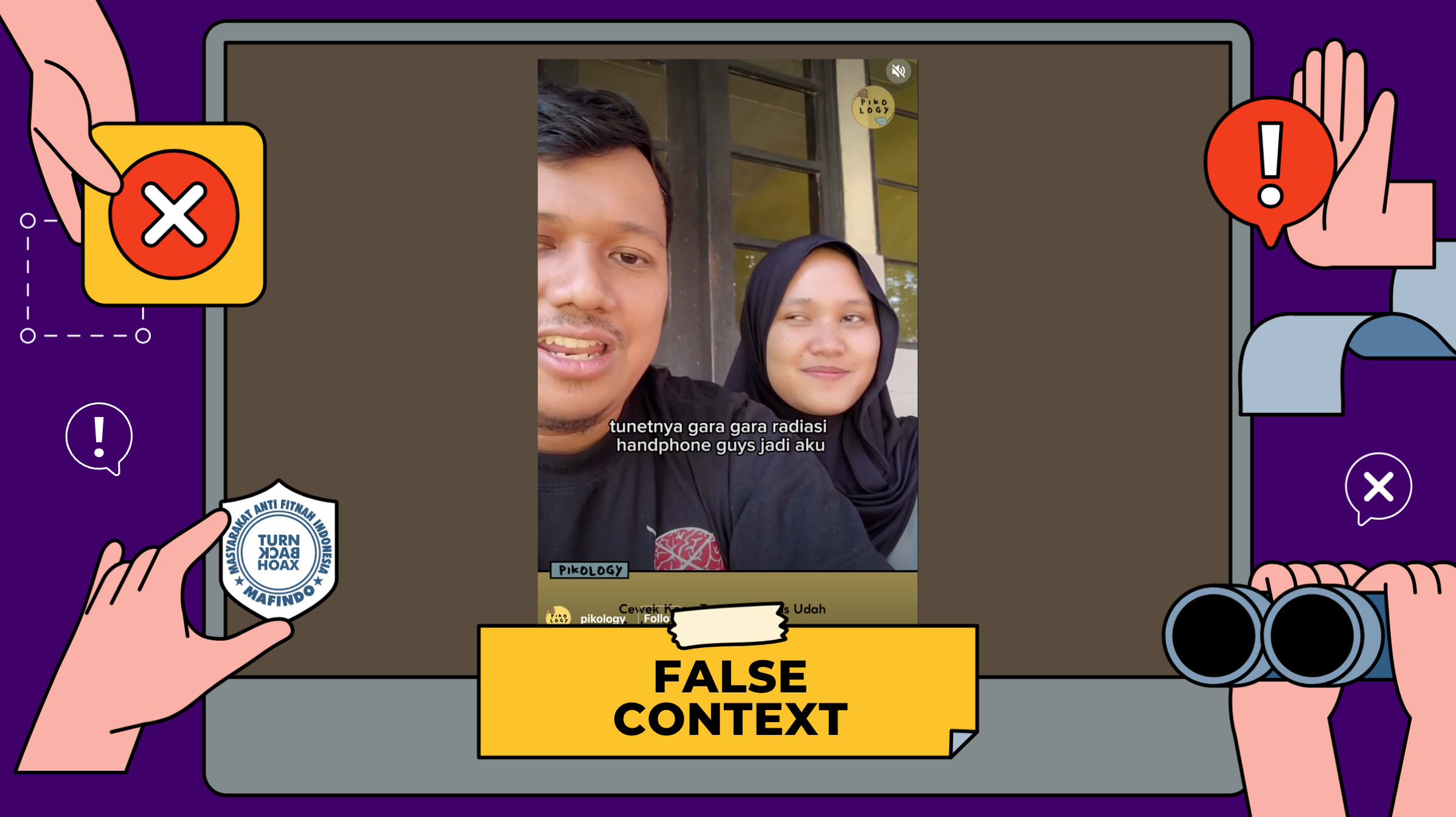 [HOAKS atau FAKTA]: Menggunakan Handphone di Ruangan Gelap bisa Sebabkan Kebutaan pada Mata