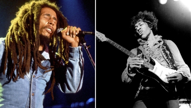 Gitar Milik Jimi Hendrix dan Bob Marley Dilelang