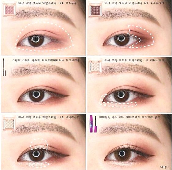 eyeshadow ala artis korea