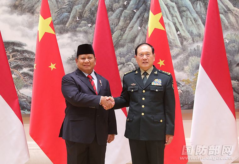 Prabowo Bertemu Menhan Tiongkok Bahas Penguatan Kerja Sama Pertahanan
