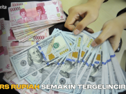 Kurs Rupiah Semakin Tergelincir