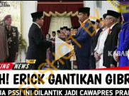 [HOAKS atau FAKTA]: Erick Thohir Gantikan Gibran Jadi Cawapres Prabowo