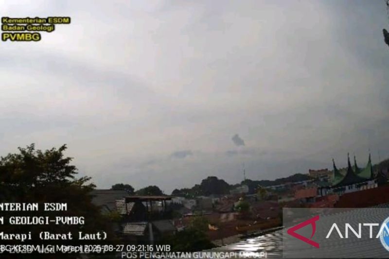 Gunung Marapi Meletus, Lontaran Kolom Abu Capai Ketiinggian 3.691 MDPL