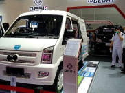 DFSK Pamerkan Mobil Listrik Segmen Komersial di IIMS Hybrid 2021