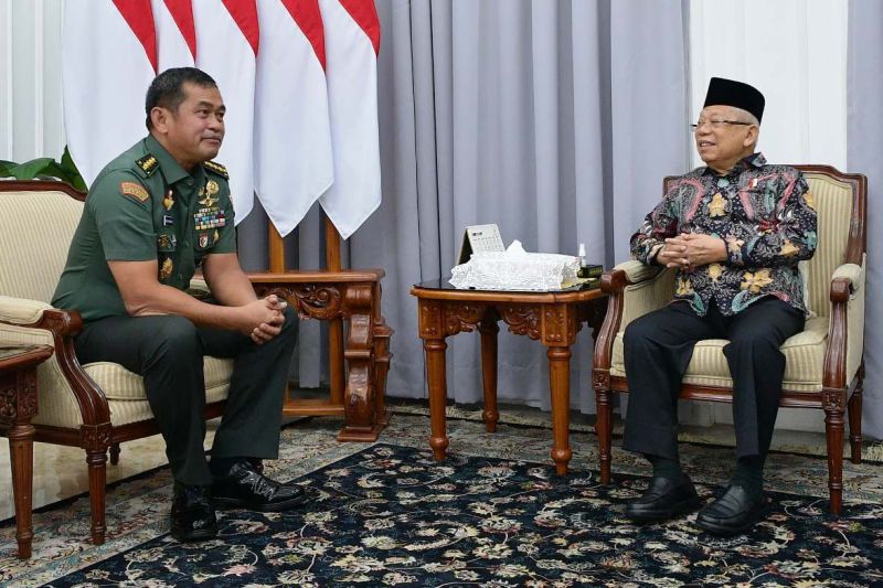 KSAD Jenderal Maruli Dapat Arahan Khusus dari Wapres 