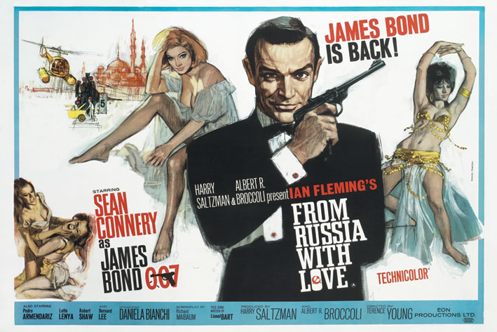 Sir Sean telah memainkan tujuh film James Bond. (Foto 007 Museum)