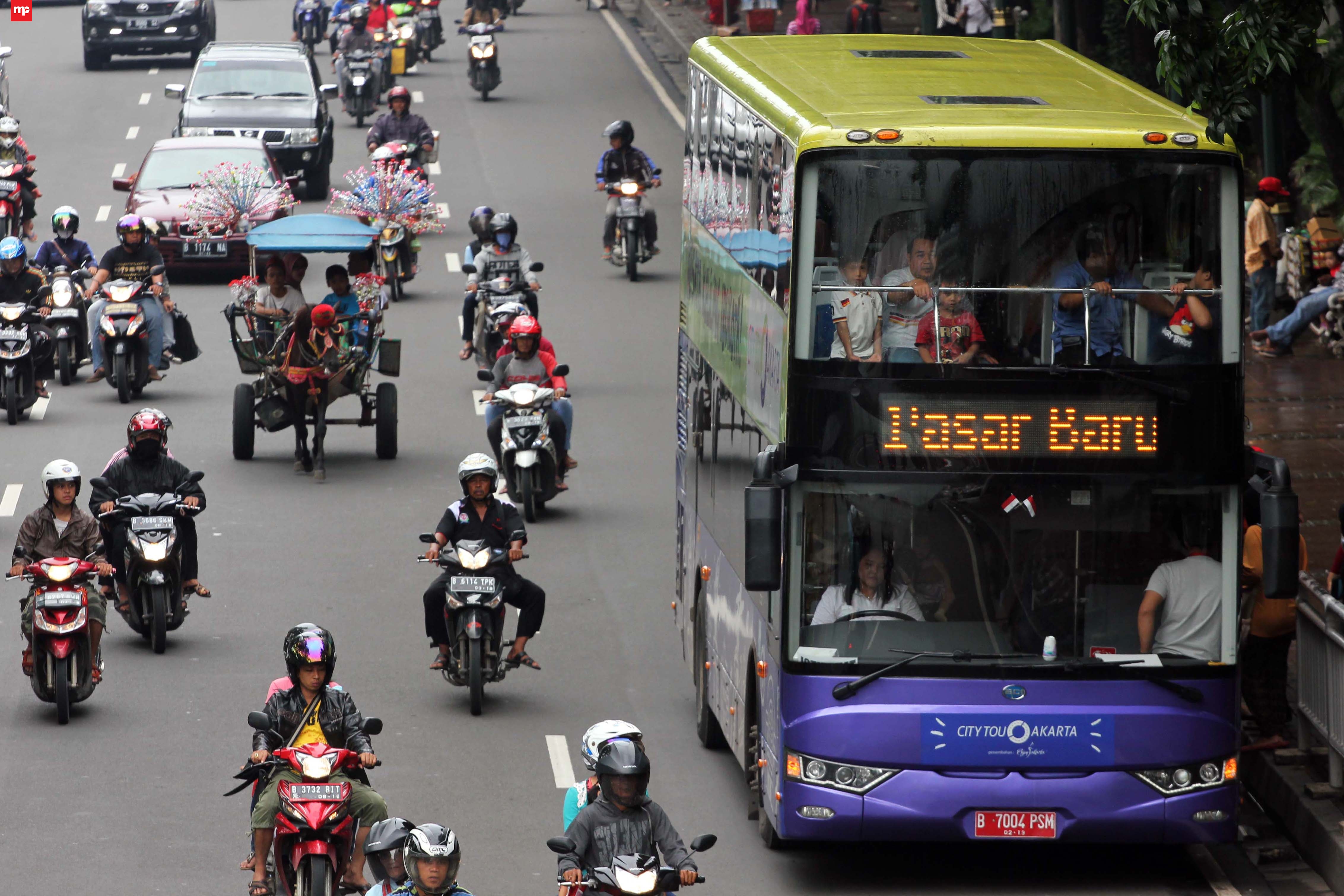 Bus Wisata Menjadi Primadona Warga Jakarta