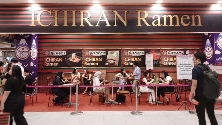 Ichiran Ramen Siap Goyang Lidah di Aeon Store BSD