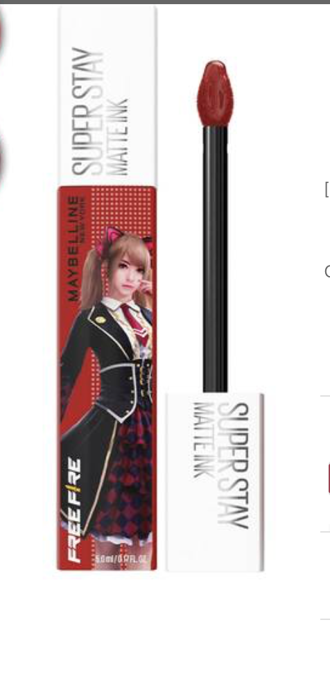 maybelline x free fire