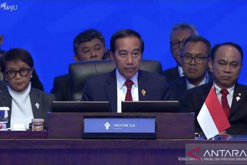 Jokowi Tegaskan Negara Kepulauan Hadapi Kenaikan Permukaan Air Laut