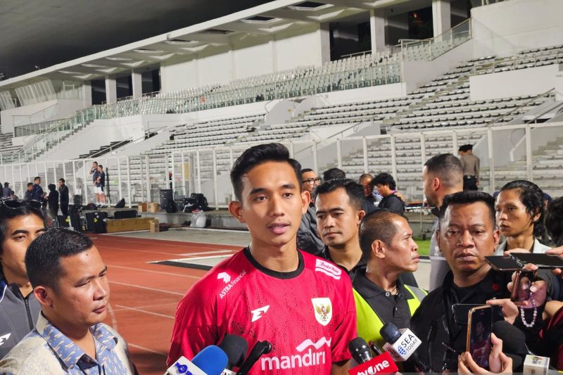 Rizky Ridho Respons soal Peluang Starter saat Timnas Indonesia Vs Bahrain Usai Jadi Pengganti Melawan Australia