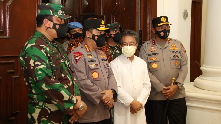 Kapolri Jenderal Listyo Sigit Prabowo melakukan kunjungan kerja (kunker) ke Sulawesi Utara (Sulut), Kamis (1/4/). (Foto: MP/Istimewa)
