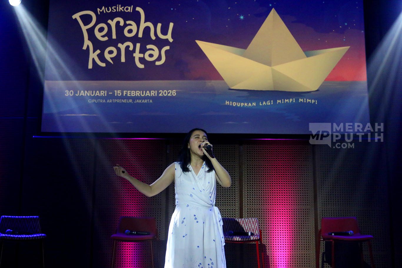 Jelang Pementasan Musikal Perahu Kertas Usung Tema Hidupkan Lagi Mimpi-Mimpi