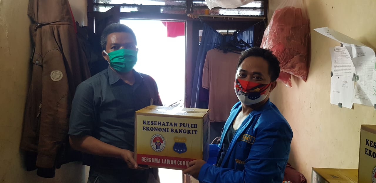 Bantu Warga di Tengah Pandemi COVID-19, PMII Bagikan 1.000 Paket Sembako
