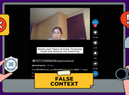 [HOAKS atau FAKTA] : Video Perempuan Asal Filipina di Dubai Terkena Rudal Perang Iran vs Amerika Serikat