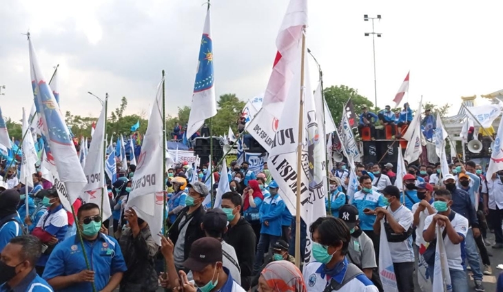 Protes Permenaker, FSPMI Jatim Bakal Kerahkan Massa ke Kantor Gubernur