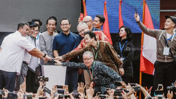 Presiden Jokowi Resmikan MRT Jakarta