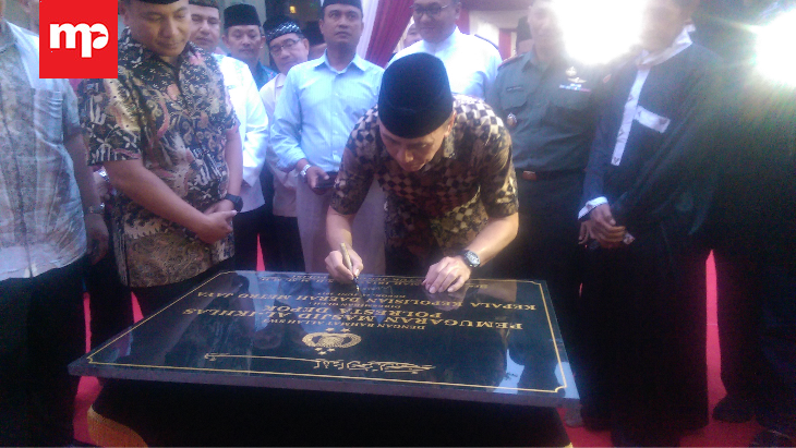 Kapolda Metro Jaya Resmikan Masjid Al Ikhlas Polresta Depok