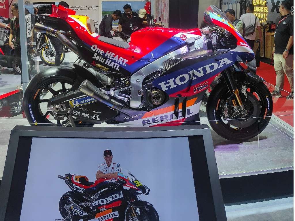 Prototipe Honda RC213V MotoGP Mejeng di IIMS 2024